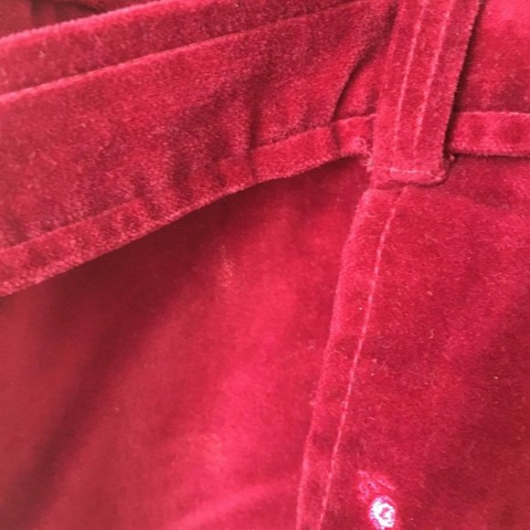 Crocokids velvet-feel maroon GIRLS DRESS. Size: 6 - Picture 4 of 8